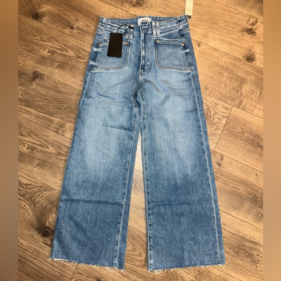 PAIGE Denim - Anthropologie Paige vintage size 27 Anessa ankle wide crop Jean